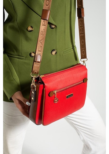 Kadın Postacı Çanta 27*20 cm Çapraz Askılı Omuz Çantası Suni Deri Ayarlanabilir Askı modelleri