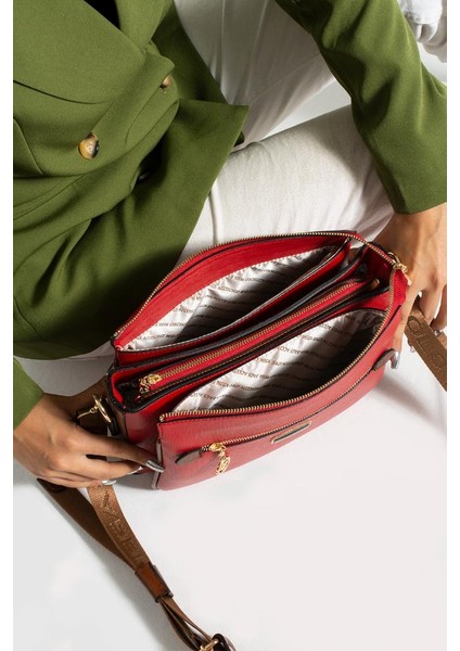 Kadın Postacı Çanta 27*20 cm Çapraz Askılı Omuz Çantası Suni Deri Ayarlanabilir Askı fırsatları