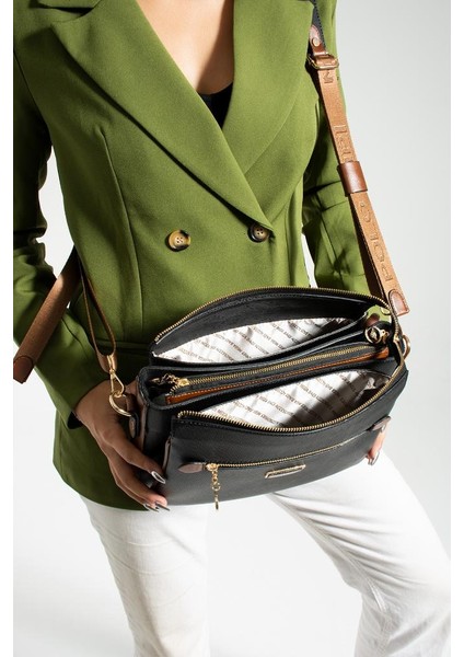 Kadın Postacı Çanta 27*20 cm Çapraz Askılı Omuz Çantası Suni Deri Ayarlanabilir Askı fırsatları