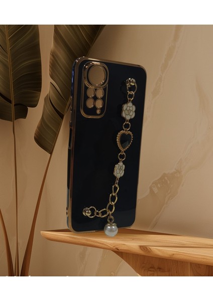 Xiaomi Redmi Note 11 Zincirli Taşlı Silikon Telefon Kılıfı fiyatları