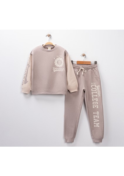Baskılı Kız Çocuk Eşofman Takımı fiyatları
