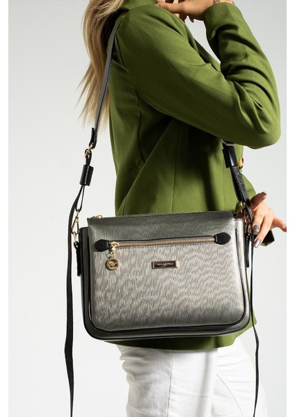 Kadın Postacı Çanta 27*20 cm Çapraz Askılı Omuz Çantası Suni Deri Ayarlanabilir Askı