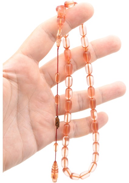 Mehmet Emin Ceylan Imzalı Pembe Çubuk Katalin Tesbih fırsatları