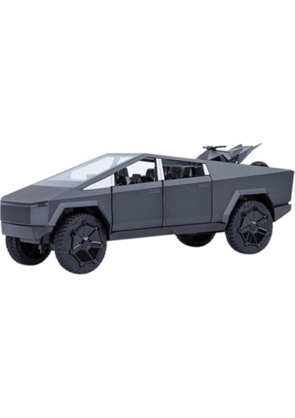 XHD-B2424-VARDEM Çek Bırak Işıklı ve Sesli Kapıları Açılan Truck Metal Jeep 1:24