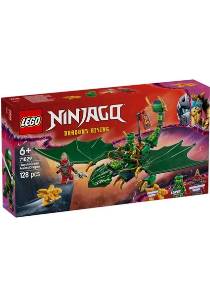 71829 LEGO Ninjago Lloyd Yeşil Orman Ejderhası 128 Parça +6 Yaş