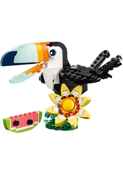 31173 LEGO Creator 3in1 - Vahşi Hayvanlar:tropikal Tukan Kuşu 225 Parça +7 Yaş fırsatları