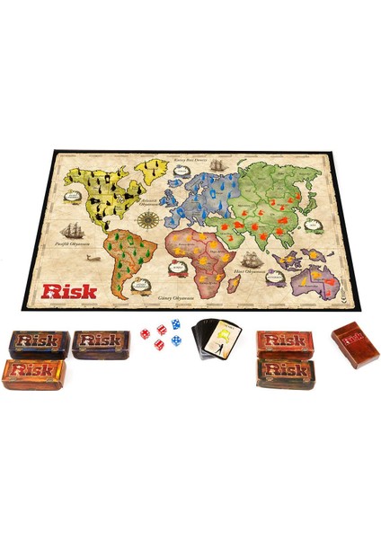 B7404 Hasbro Gaming - Risk +10 Yaş fiyatları
