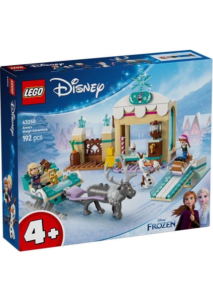 43256 LEGO Disney Prensesi Anna Kızak Macerası 192 Parça +4 Yaş