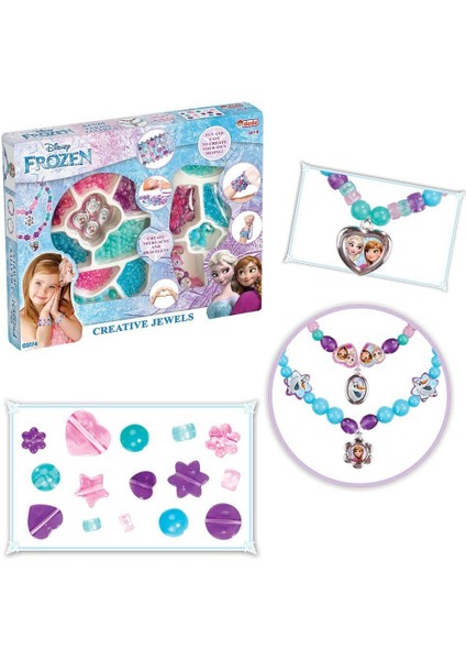 03174 Frozen Takı Seti 2'li -Dede