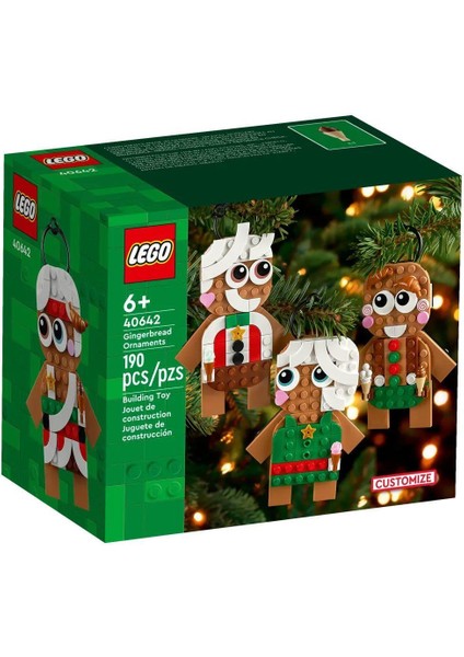 40642 LEGO Zencefilli Kurabiye Süsü 190 Parça +6 Yaş