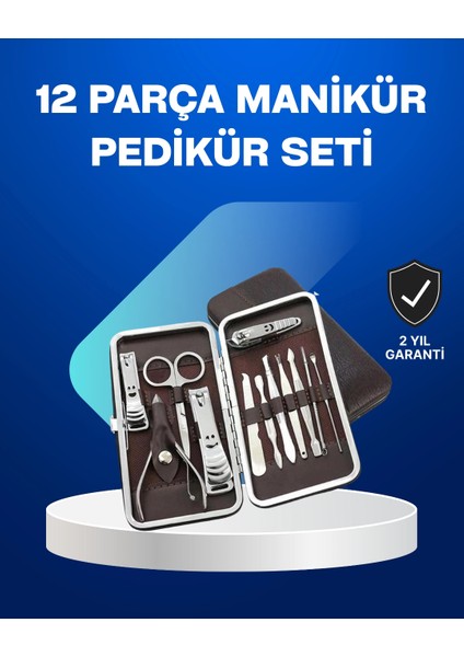 Tüm Ihtiyaçlara Uygun Taşınabilir Manikür & Pedikür Seti