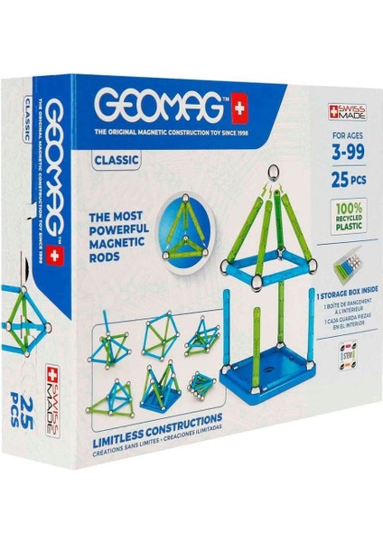 0275 Manyetik Zeka Oyunu 25 Parça -Sunman