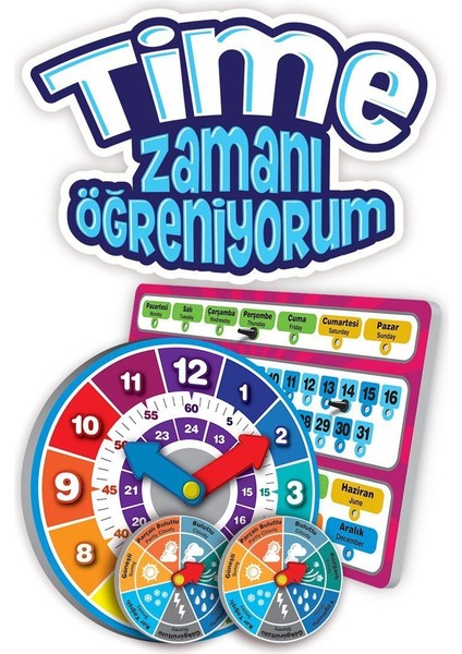 ZO234 Ks, Time - Zamanı Öğreniyorum / +3 Yaş fiyatları