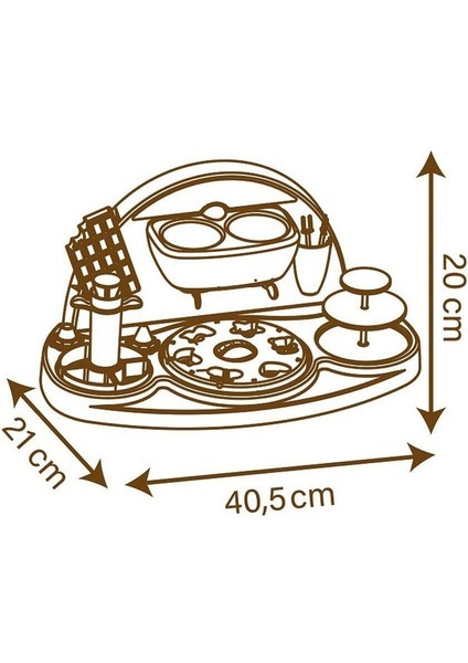 7600312116 Smoby Chef Çikolata Fabrikası Oyun Seti fırsatları