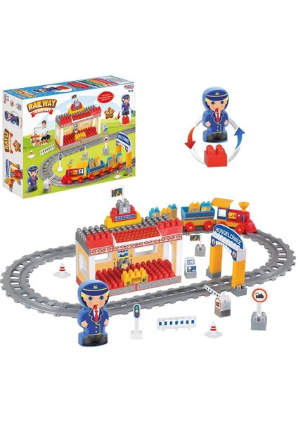 03258 Raylı Tren Set