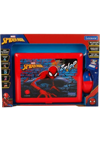 8834 Spiderman Ingilizce Türkçe Laptop -Sunman modelleri