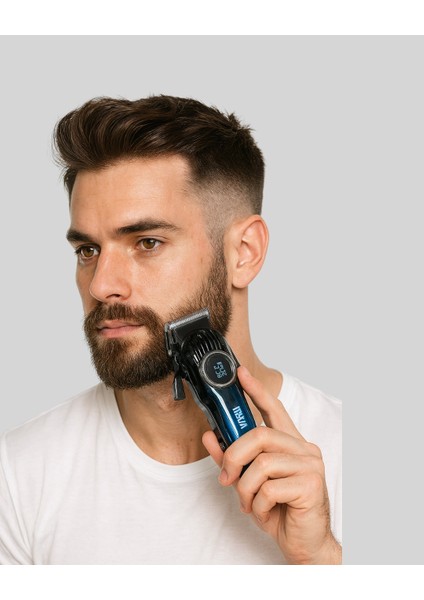 Profesyonel Saç Kesme Makinesi – 2000 Mah Şarjlı, LCD Ekranlı indirimleri