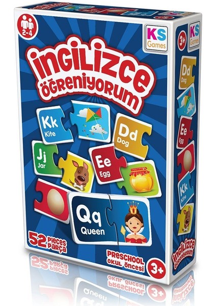 EG258 Ks, Ingilizce Öğreniyorum / +3 Yaş