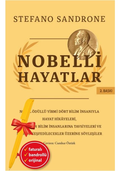 Alfa Kalem+ Nobelli Hayatlar (Stefano Sandrone) Yeni Bilim Teknik Koç Üni Kitap