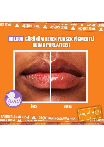 Nyx Professional Makeup Dakeup Plump Dolgun Görünüm Veren Dudak Parlatıcısı ve Dolgunlaştırıcı - 07 Mocha Me Crazy fırsatları