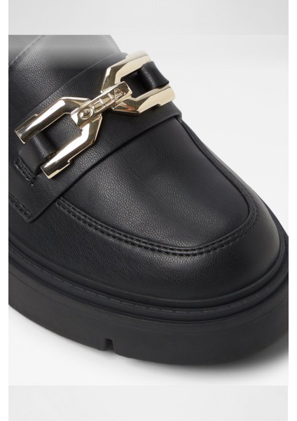 Mazey Ayakkabı Düz Oxford & Loafer - Siyah indirimleri