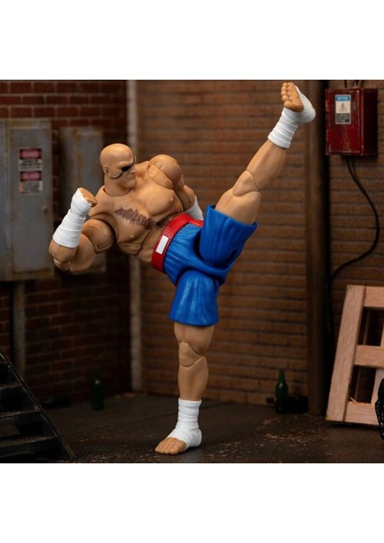 9335171314R00 Street Fighter Iı Sagat 7 5figure modelleri