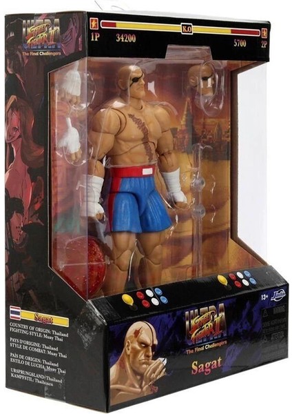 9335171314R00 Street Fighter Iı Sagat 7 5figure fırsatları