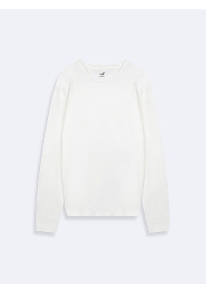 Beyaz Sweatshırt