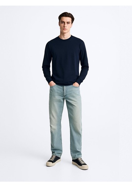Lacivert Sweatshırt
