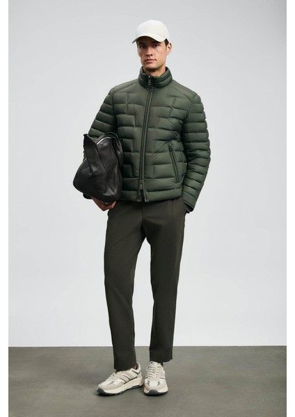 Lukas Kaz Tüyü Yeşil Erkek Mont 112120245 fiyatları