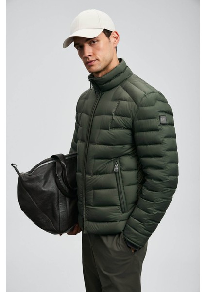 Lukas Kaz Tüyü Yeşil Erkek Mont 112120245 fırsatları