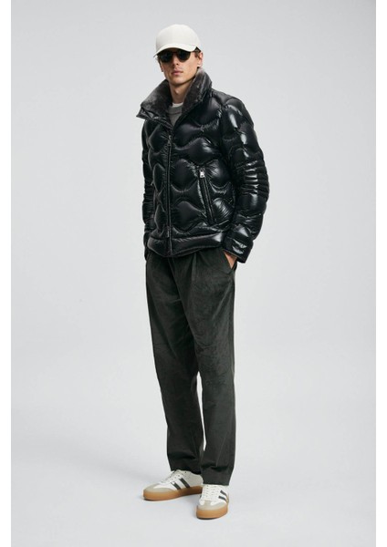 Roy Kaz Tüyü Siyah Erkek Mont 112120247 fiyatları