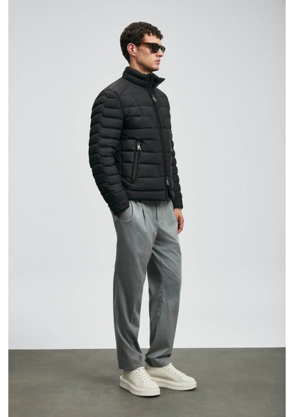 Lukas Kaz Tüyü Siyah Erkek Mont 112120245 fırsatları