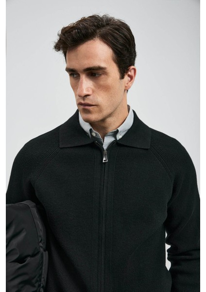 Amber Siyah Erkek Hırka 112100075 indirimleri