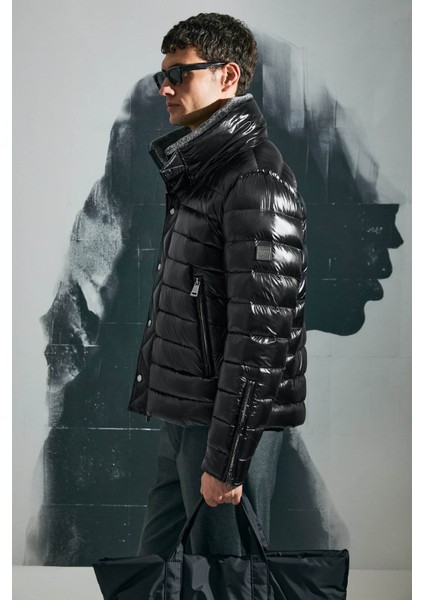 Jack Kaz Tüyü Siyah Erkek Mont 112120239 fiyatları