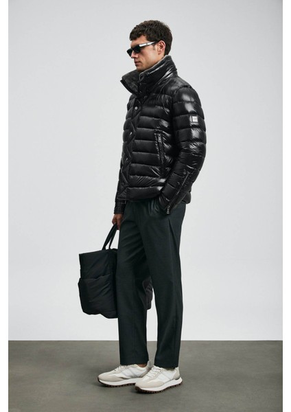 Jack Kaz Tüyü Siyah Erkek Mont 112120239 fırsatları