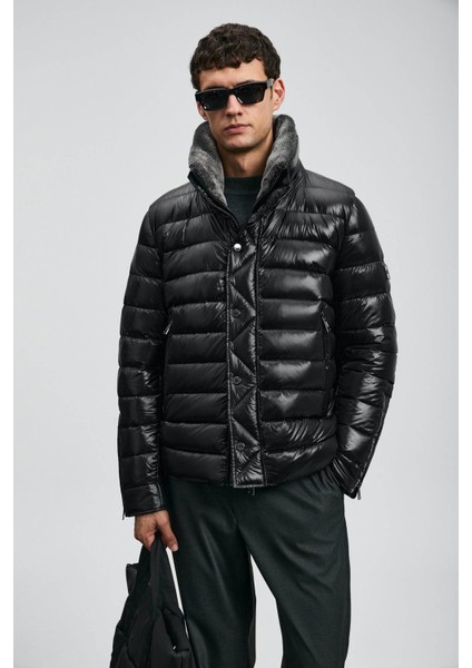 Jack Kaz Tüyü Siyah Erkek Mont 112120239 indirimleri