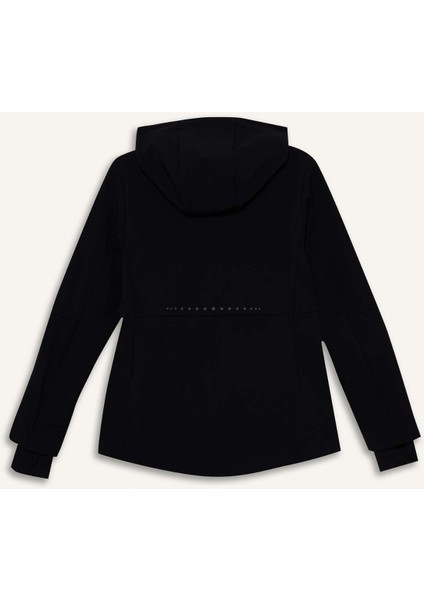 Fit Su İtici Softshell Slim Fit Dar Kesim Kapüşonlu Fermuarlı Cepli Mevsimlik Yağmurluk C4951AX25AU modelleri