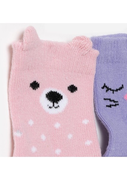 Kız Bebek 3lü Soket Çorap modelleri