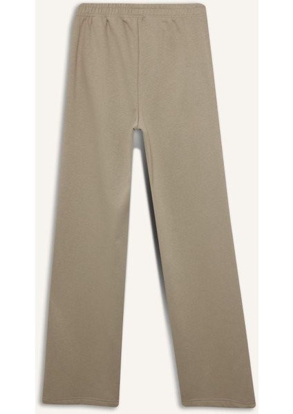 Straight Fit Basic Düz Cepli Yüksek Bel Eşofman Altı B8571AX25AU modelleri