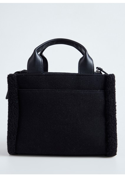 Siyah Kadın 25X10X20 cm Omuz Çantası R43ADC80 modelleri