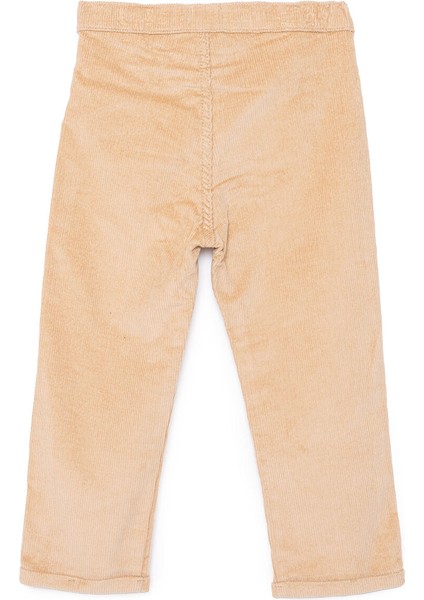 Erkek Bebek Hello Cute Bear Pantolon Kadife Ribanalı Paça fiyatları