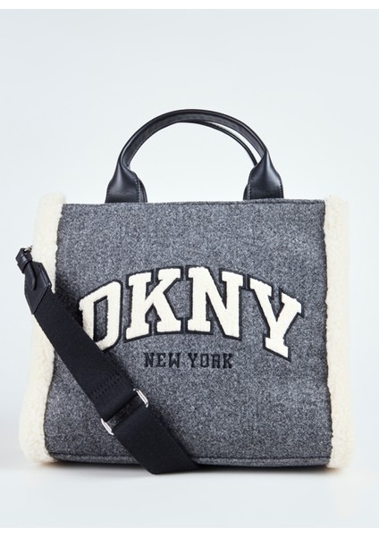 Gri Kadın 25X10X22 cm Omuz Çantası R43ADR57