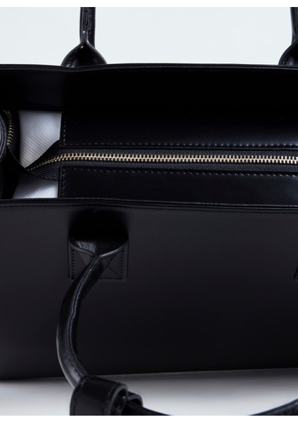 Siyah Kadın Tote Çanta Carolına-Hedwıg fırsatları