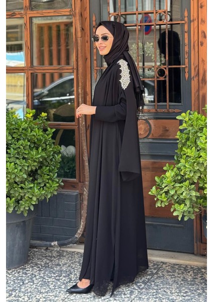 Nurcan Çetin Abaya 10614 Siyah fiyatları