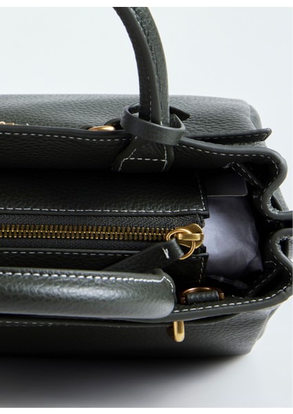 Deri Haki Kadın Tote Çanta AW0AW17926MT1 fırsatları