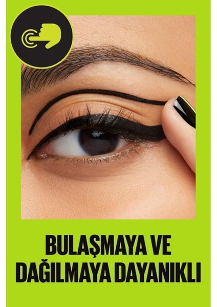 Tattoo Liner Likit Eyeliner 1 ml – Kıl Fırçalı, Doygun Siyah, Suya Dayanıklı ve Uzun Süre Kalıcı