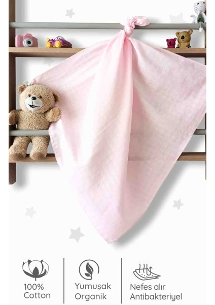 Bebek Müslin Örtü&battaniye 3 Adet %100 Pamuklu Çok Amaçlı Örtü 80X75CM-OEKO Tex Sertifikalı fırsatları