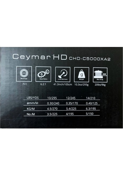 Ceymar Hd CHD-C5000XA2 Matt Black 7+1 Bb Olta Makinesi modelleri