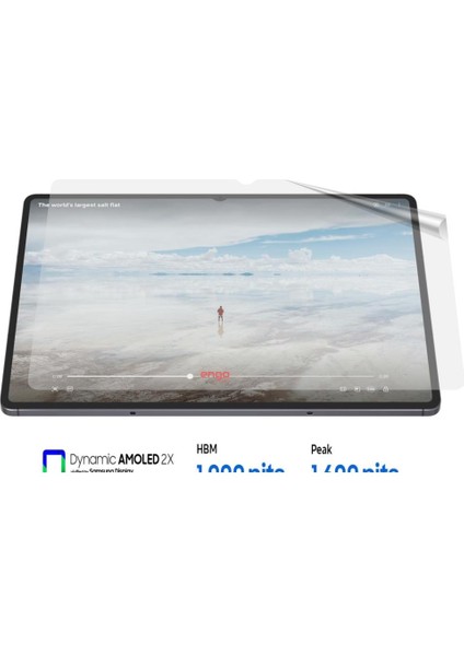 Samsung Galaxy Tab S11 Ultra Paperfeel Ekran Koruyucu Şeffaf 14.6 Inç SM-X930 ile Uyumlu Kağıt Hissi fırsatları